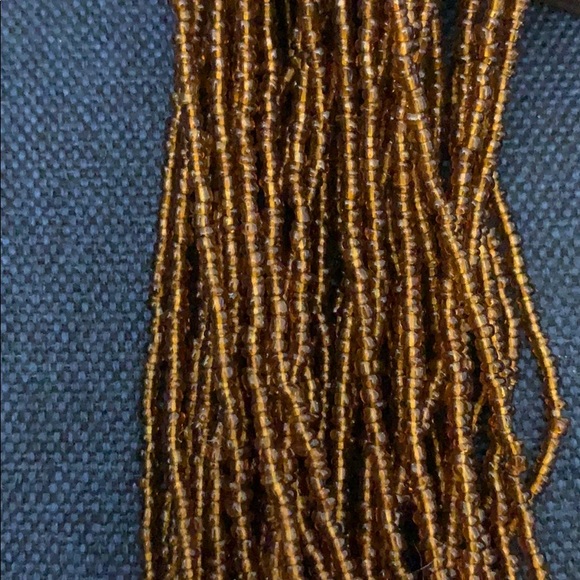 Amber beaded necklace - Picture 2 of 4